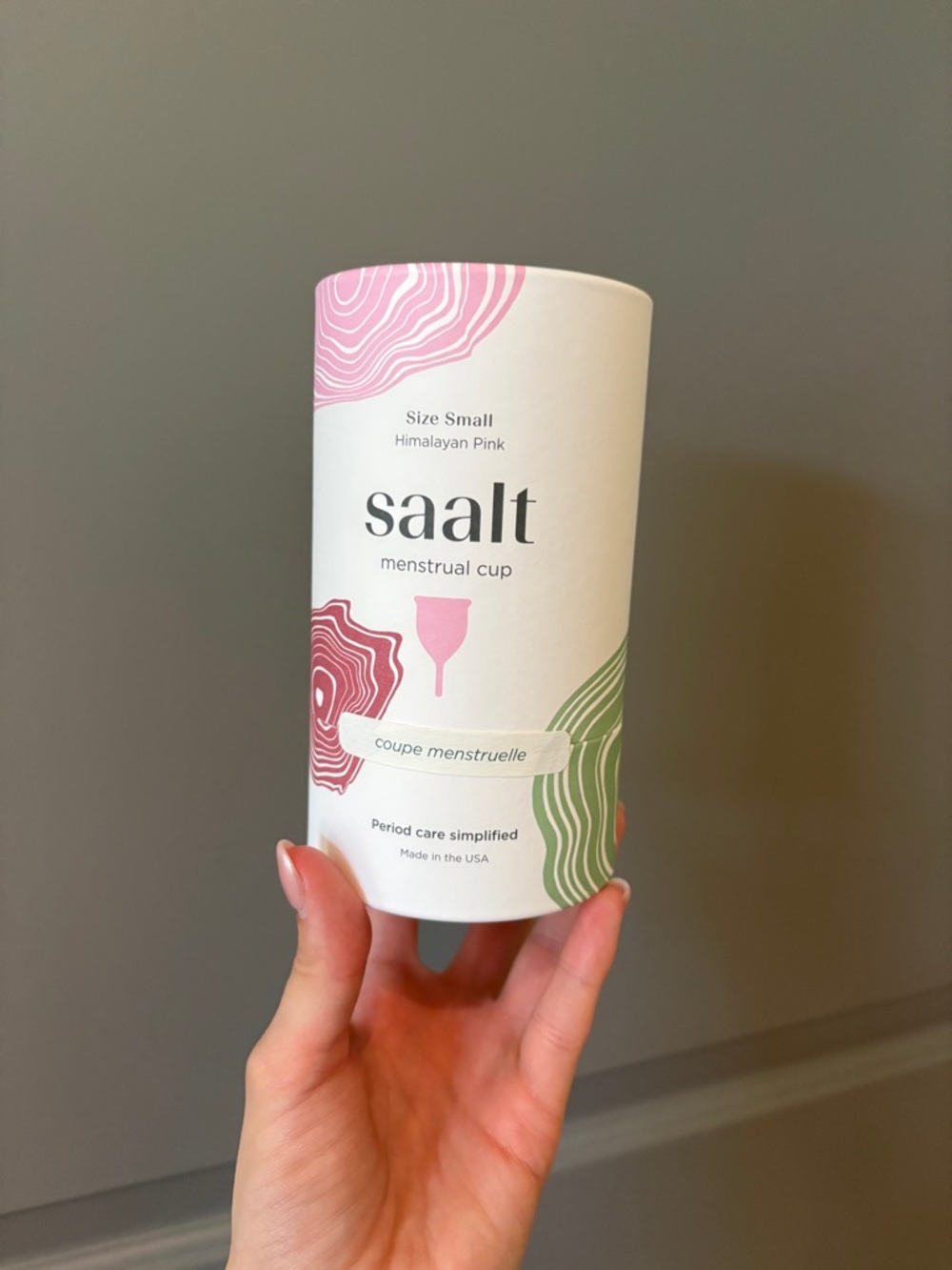 Saalt Menstrual Cup - Himalayan Pink